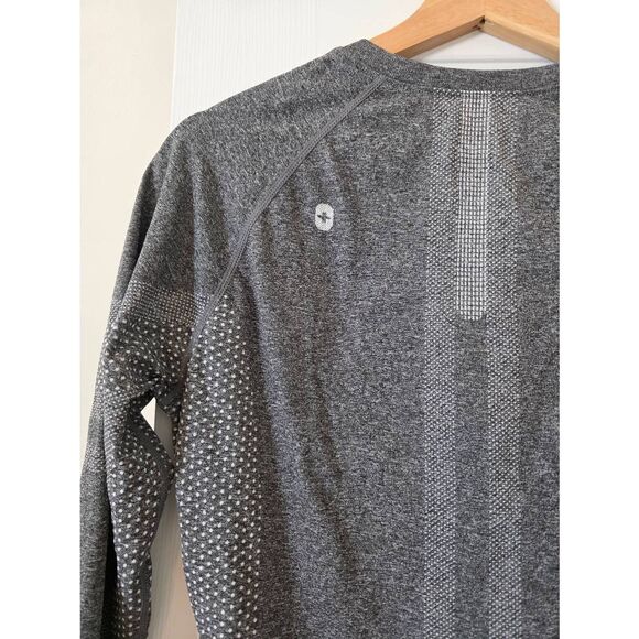 Figs Seamless Long Sleeve T Grey Size L - Picture 8 of 10